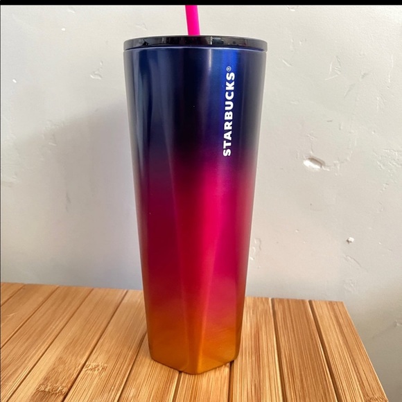 Starbucks Other - 24oz stainless cold cup.  Limited Edition NWT Starbucks. Purple, pink & orange